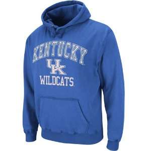 Kentucky Wildcats Royal Blue Outlaw Pullover Hoodie Sweatshirt (Large)