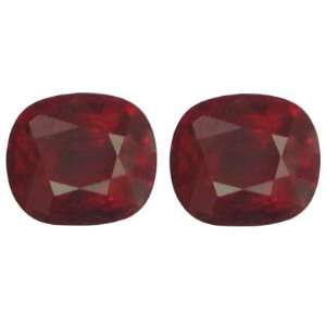  4.33cts Natural Genuine Loose Ruby Cushion Gemstone 
