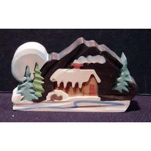   Woodlock Jigsaw Puzzle Winter Cabin Limited Edition 