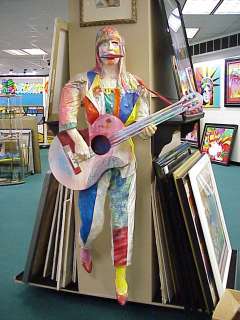 GREGORY HAWTHORNE GUITAR WOMAN SCULPTURE BUY/SELL$  