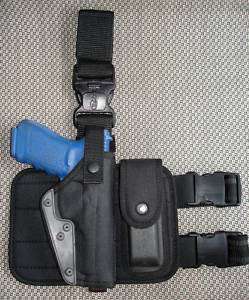Tactical Swat Drop Down Thigh Holster 4 S&W SD9 SD40  