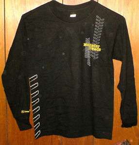 John Deere/ RC2 L/S Black Monster Treads Shirt S 6 8  