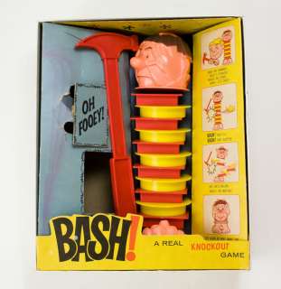 Vintage 1965 Milton Bradley Bash! Game in original box  