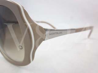 MONT BLANC Sunglasses CALA LUNA MB 314 106680 Brown white Gradient 