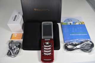 NEW BLACKBERRY 8220 RED FLIP PEARL UNLOCKED WIFI AT&T T MOBILE GSM 