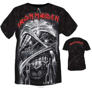 Iron Maiden Eddie Mummy Allover metal rock T Shirt L XL 2XL 3XL NWT 