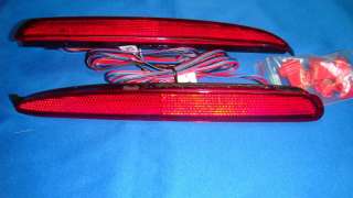   Mazda 6 Mazda6 Atenza RED LED Rear Bumper reflectors Light Lamp  