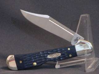   Case XX 2012 Copperlock Knife Genuine Navy Blue Handles#13002  