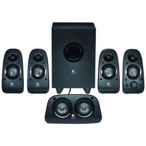 Logitech   980 000430 Speakers Z560 PC Home Theater System 5.1Channel 