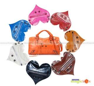 Women Motorcycle Shoulder Bag Handbag 12 Colors #153  