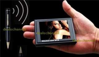 Wireless DVR 3.5 LCD Monitor MP4  Player 2.4ghz SPY Camera 