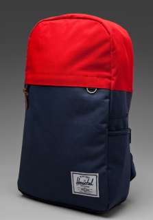 HERSCHEL SUPPLY CO. Varsity Backpack in Navy/Red  