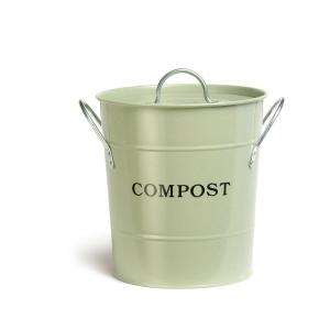Exaco 2 in 1 Apple Green Lid with Rubber Seal Compost Bucket CPBG01 at 