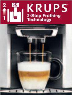Krups EA9000 One Touch Cappuccino Vollautomat mit automatischer 