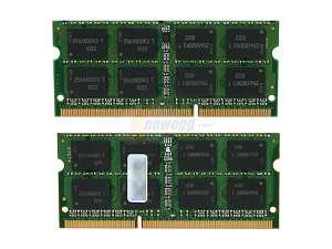 PNY 8GB (2 x 4GB) SO DIMM DDR3 1066 (PC3 8500) Cas Latency 7 Laptop 
