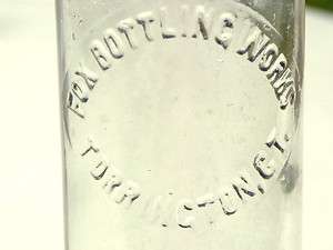 Vintage Fox Bottling Works Torrington Conn CT Beverage Water Soda 