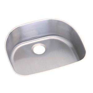   Steel 18 5/8x21x8 Single Bowl Kitchen Sink NCFU2118 