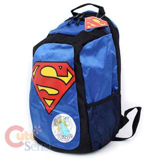 Marvel Superman Backpack w/ Cape DC Comic 18 Large Custume Bag  