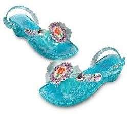   Up Jeweled Costume Shoes Slippers NEW Ariel Tiana Cinderella Belle