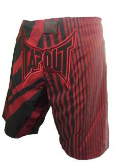 NEW MEN UFC MMA LIGHT SPEED TAPOUT BOARDSHORT RED/BLK  