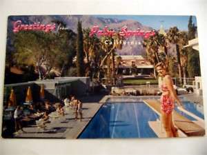 El Mirador Hotel PALM SPRINGS CALIFORNIA CA Postcard  