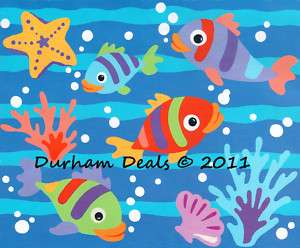 Fish/Water Rug Pattern Latch Hook DurhamDeals Exclusive  