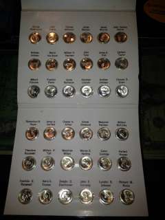   PRESIDENTIAL 36 MINI COIN COLLECTION STERLING SILVER ROUNDS & CASE