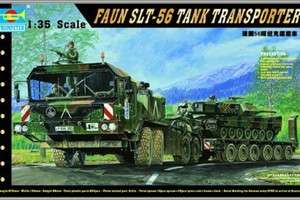 Trumpeter 135 Faun Elephant SLT 56 Panzer Transporter  
