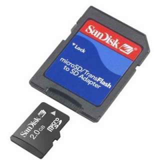 2GB MICRO SD MEMORY CARD STICK/CHIP with ADAPTER Go 2 G  
