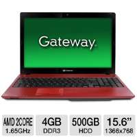 Gateway NV51B19u Refurbished Notebook PC   AMD Dual Core E 450 1.65GHz 
