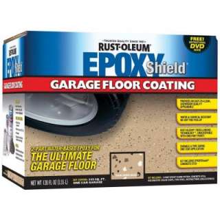 Epoxy Garage Floor Coating from Rust Oleum  The Home Depot   Model 