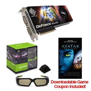 BFG BFGEGTX275896OCE GeForce GTX 275 Video Card & NVIDIA 3D Vision 