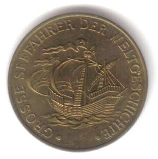 Medaille James Cook (Serie Grosse Seefahrer der Weltgeschichte)  