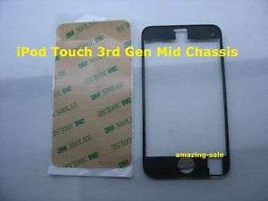 iPOD TOUCH 3rd Gen Plastic Middle Frame Bezel+Adhesive  