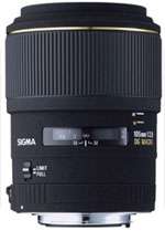 Sigma 105mm F2,8 EX DG Makro Objektiv für Pentax  Kamera 