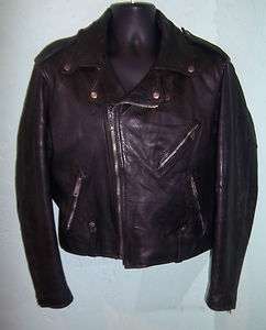 Killer Vintage 1960s/70s Rockabilly Motorcycle Jacket M/44  