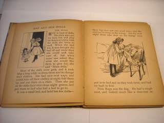 Rainy Day Stories Antique Childrens Book Illustrated  