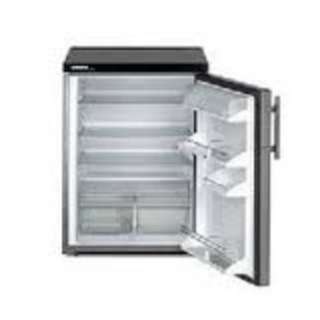 Cooler Liebherr Kühlschrank mit Gefrierfach aus Edelstahl in Baden 