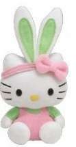 Ty Originial Beanie Babies   Hello Kitty 6 (green ears)  