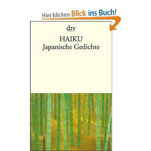 Haiku Japanische Gedichte  Dietrich Krusche Bücher