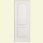 Safe N Sound 30 in. x 80 in. x 1 3/8 in. Composite White 2 Panel Arch 