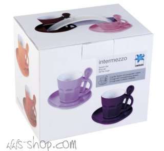 Kaffee Tassen Set flieder/lila  