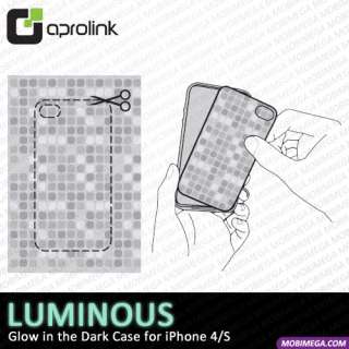   in the dark shell cover case iphone 4 s brand aprolink condition 100