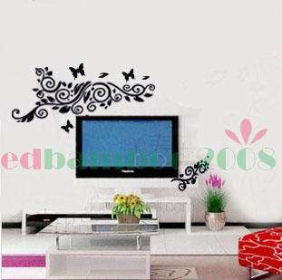 various colors)Television Decorative Decor Mural Art Wall Sticker 