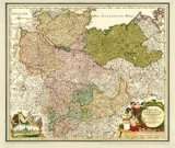  Historische Karte Norddeutschland   mit den Herzogtümern 