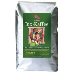 BIO Fairtrade Kaffee/Espresso 100% Arabica, 1000 g ganze Bohne  