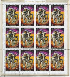 SPACE GUINEE Madagascar Fujeira Chad Attractive MNH Minisheets/Blocks 