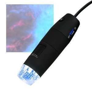 USB Mikroskop PCE MM 200UV mit UV Objektbeleuchtung zur Kontrast  und 