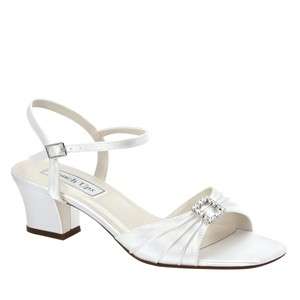 SHALA by Touch Ups Dyeable Bridal Shoes Sz 5 11  