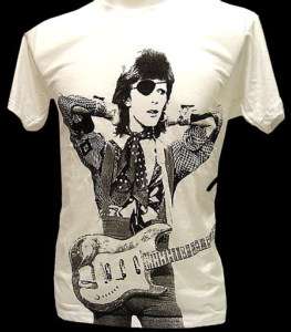 David Bowie ZIGGY STARDUST Vintage Punk Rock T Shirt  